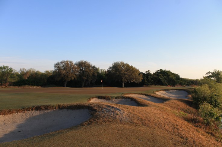 Greenside Bunkers Streamsong Red #12